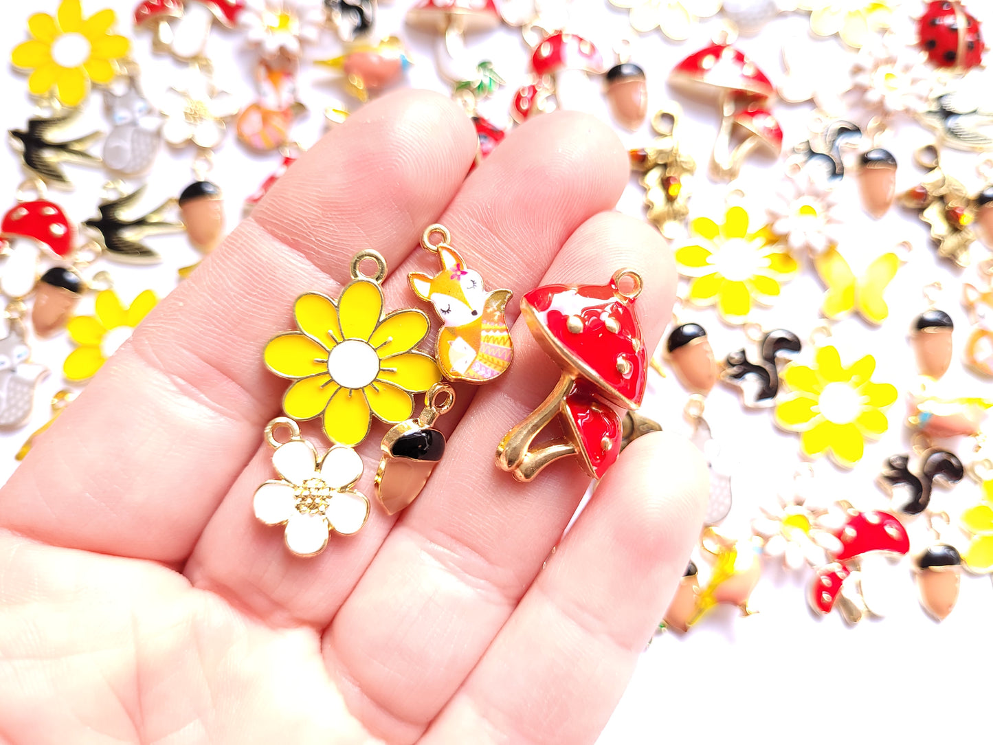 Forest friends charms