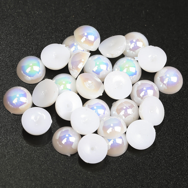8mm half pearl Oil finish AB coating