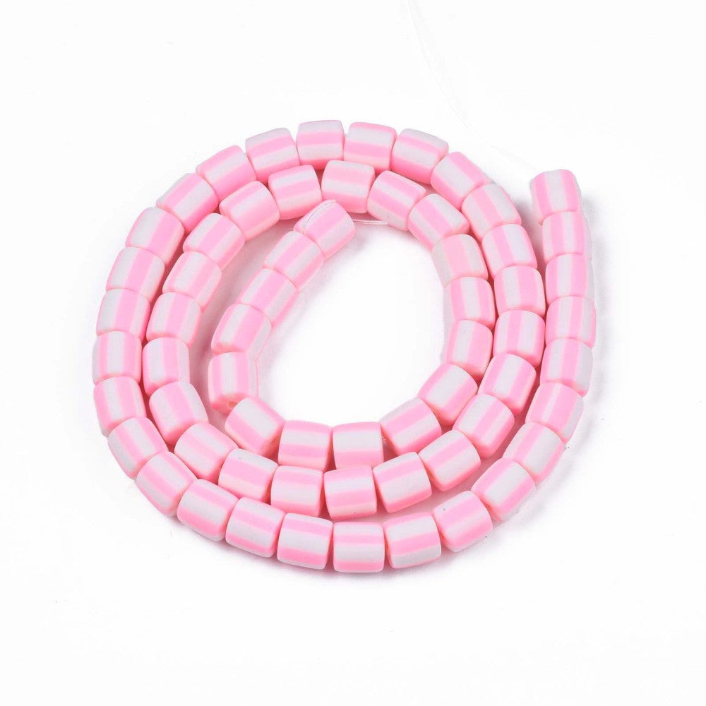 Clay Beads - PINK - Candy beads