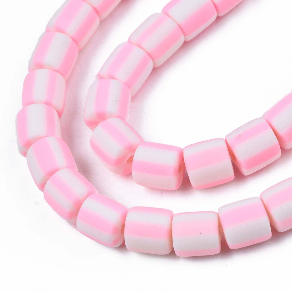 Clay Beads - PINK - Candy beads