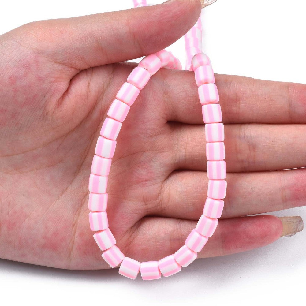 Clay Beads - PINK - Candy beads