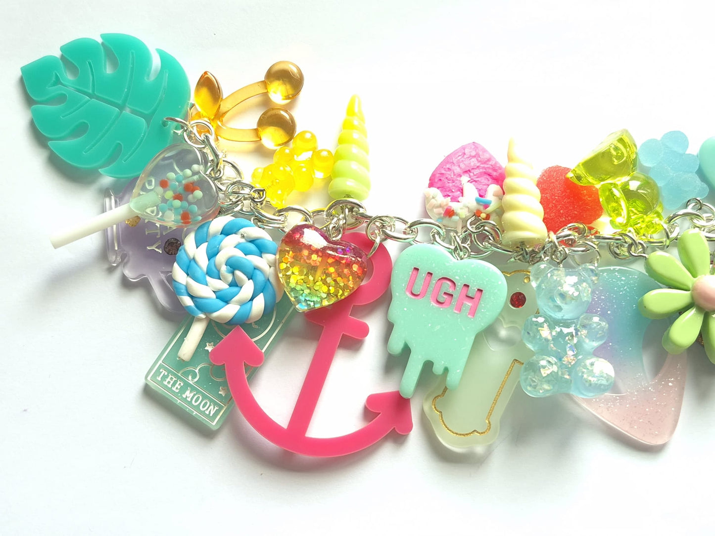 Kawaii Summer loaded charm bracelet