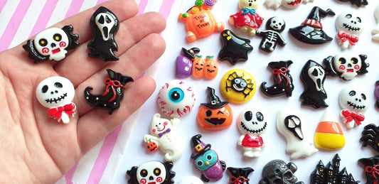Halloween cabochon mix - Flatback embellishments