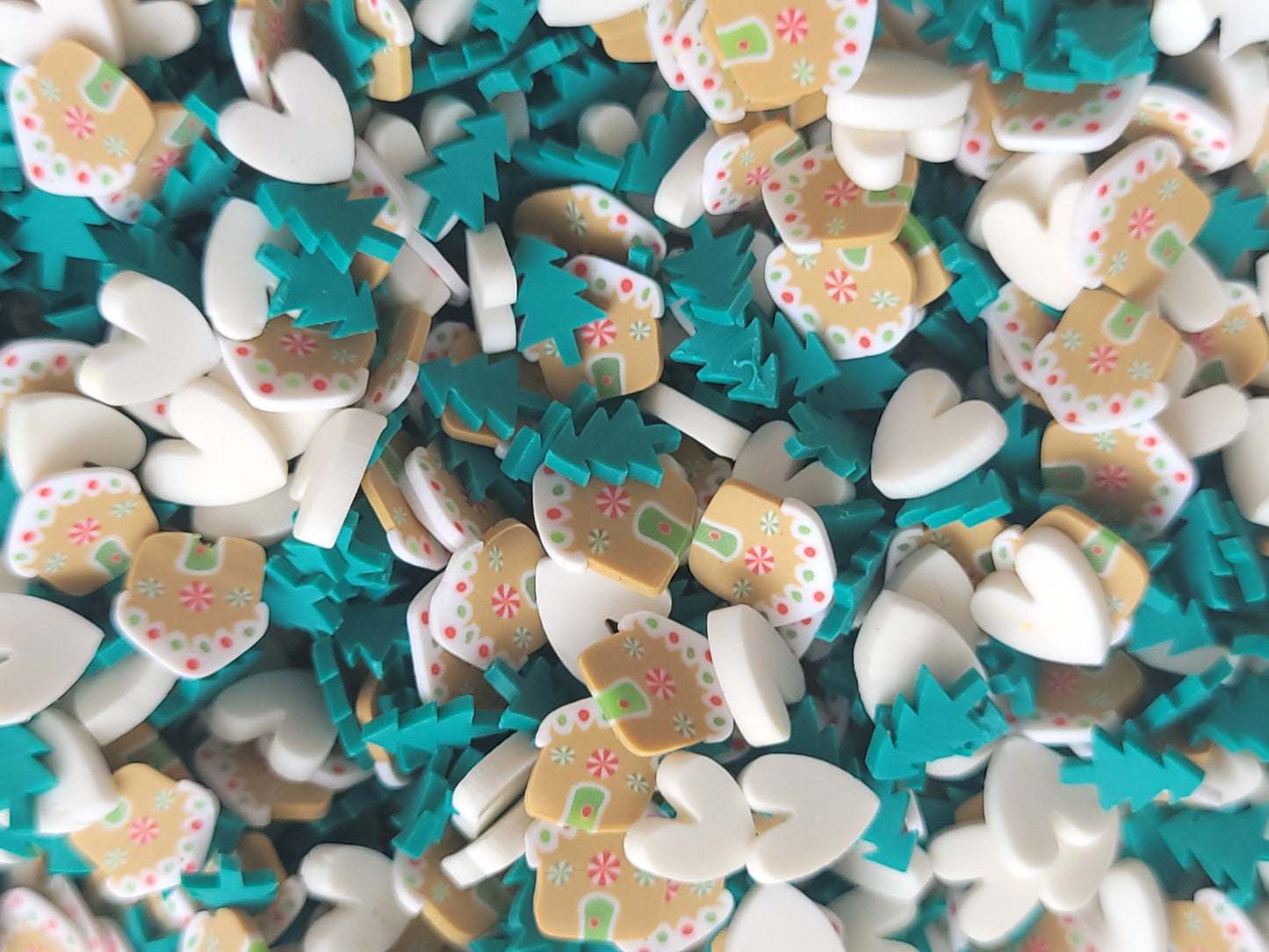 5g/10g/20g Christmas sprinkles, gingerbread house sprinkles , resin craft supplies, clay decoden,