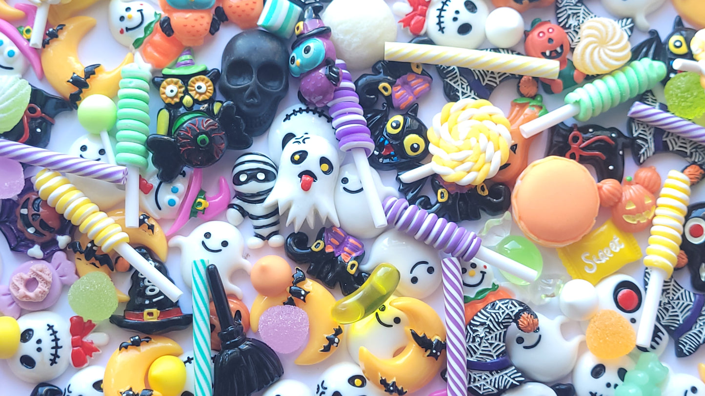 Halloween cabochon candy mix