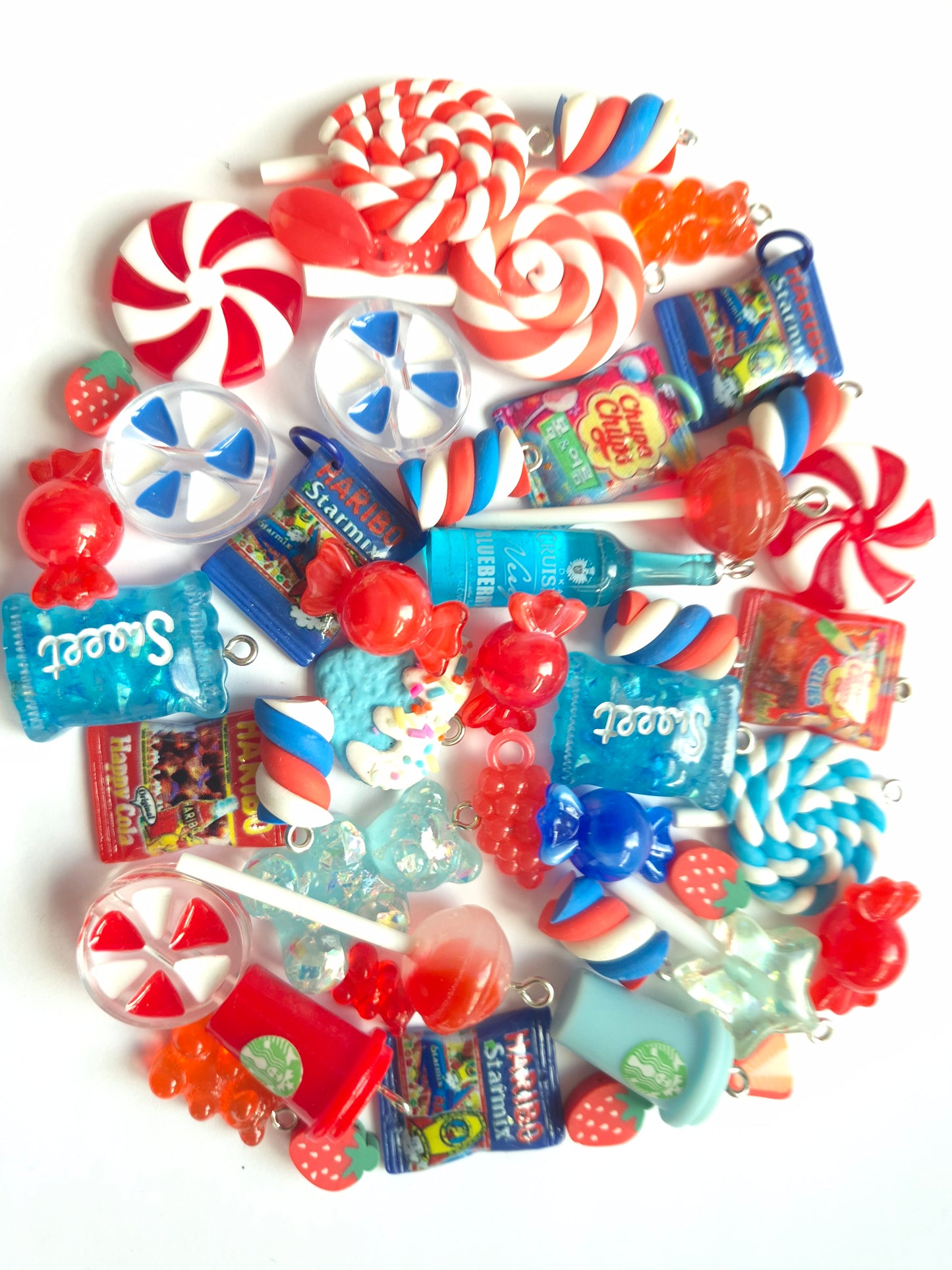 33pc candy , coffee , kawaii craft set