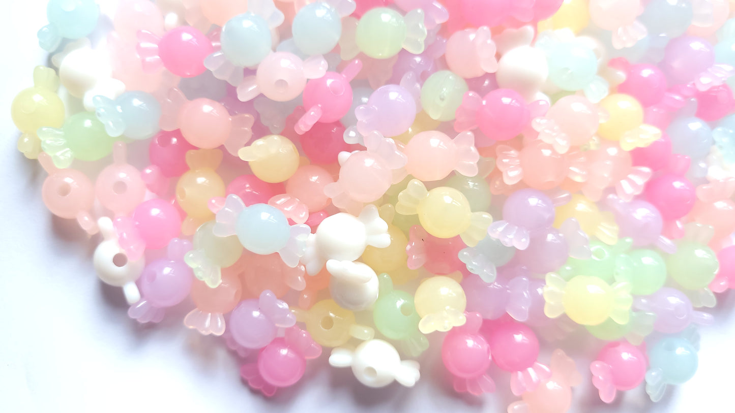 Sweet Beads - Jelly style Beads - Choose amount
