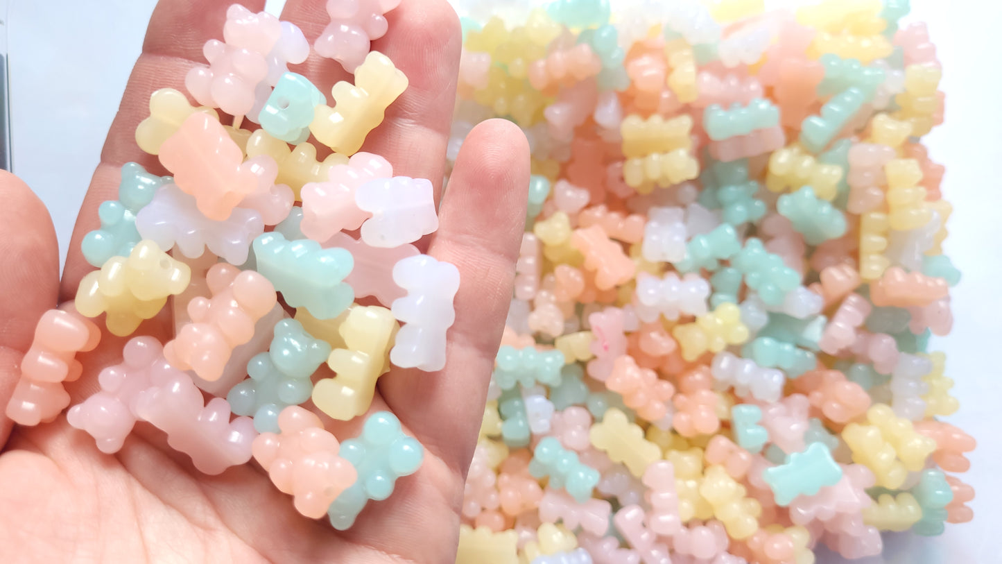 Bear Beads for Crafts - Bracelet making - Jewellery making