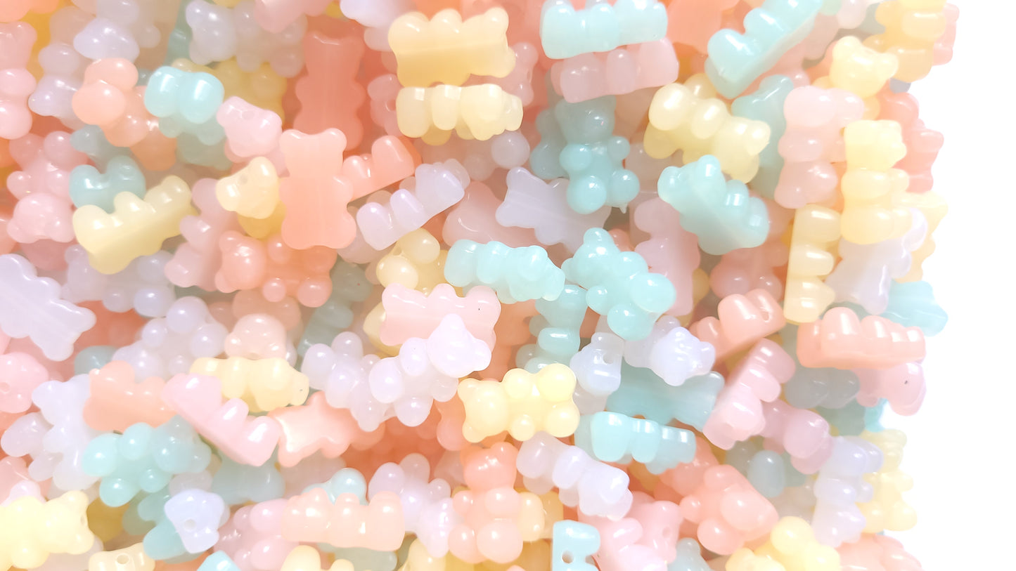 Bear Beads for Crafts - Bracelet making - Jewellery making