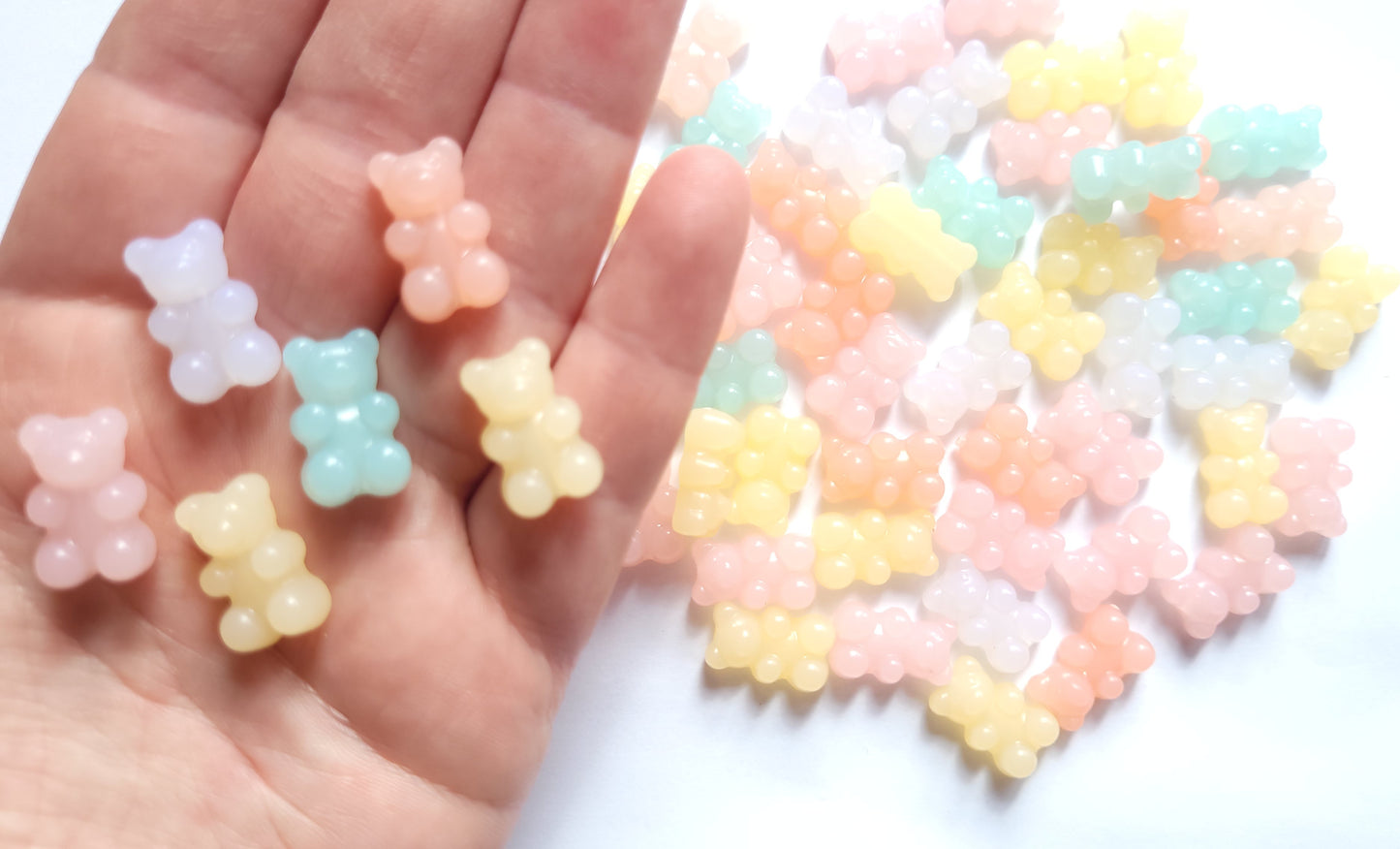 Bear Beads for Crafts - Bracelet making - Jewellery making
