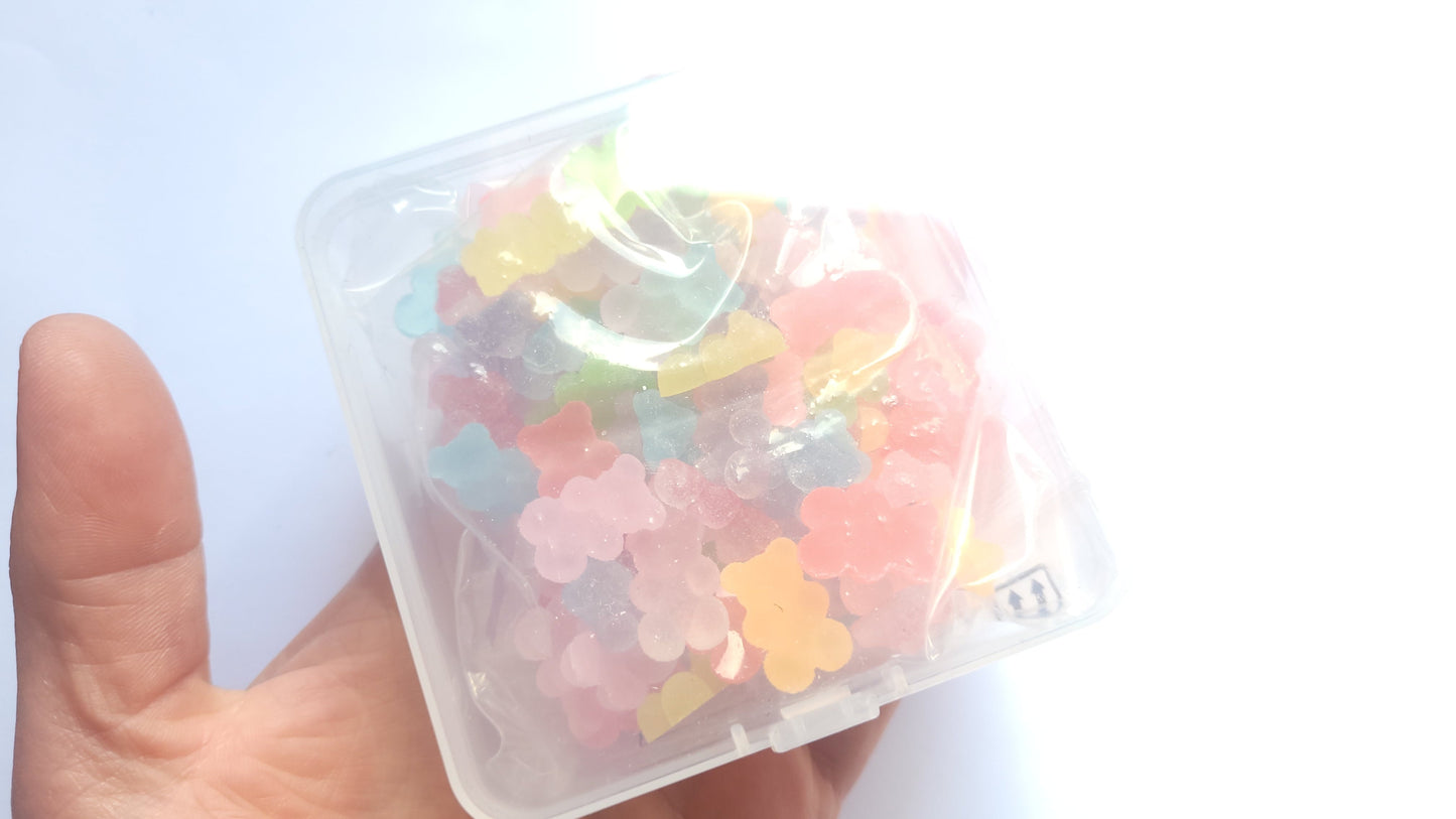 Wholesale box of sugar bear cabochons