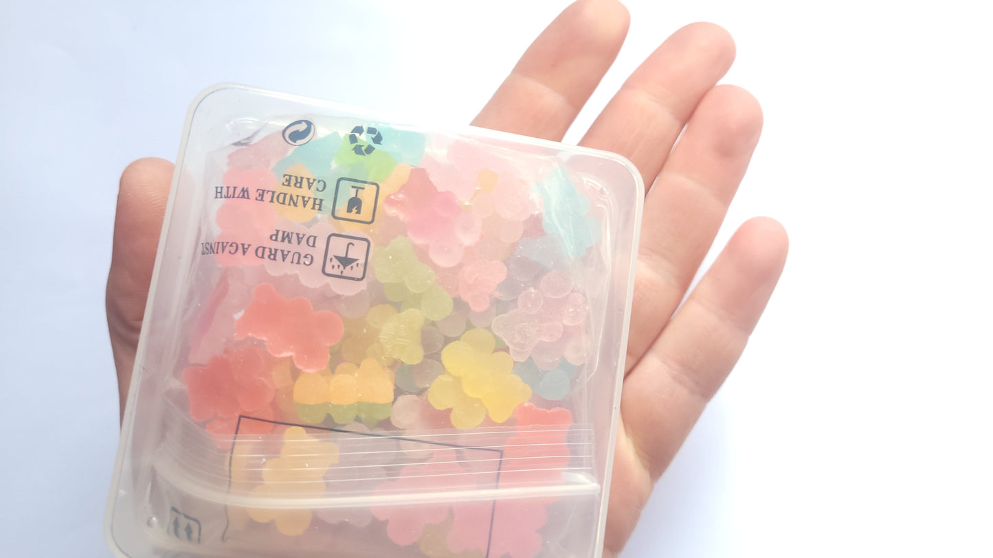 Wholesale box of sugar bear cabochons