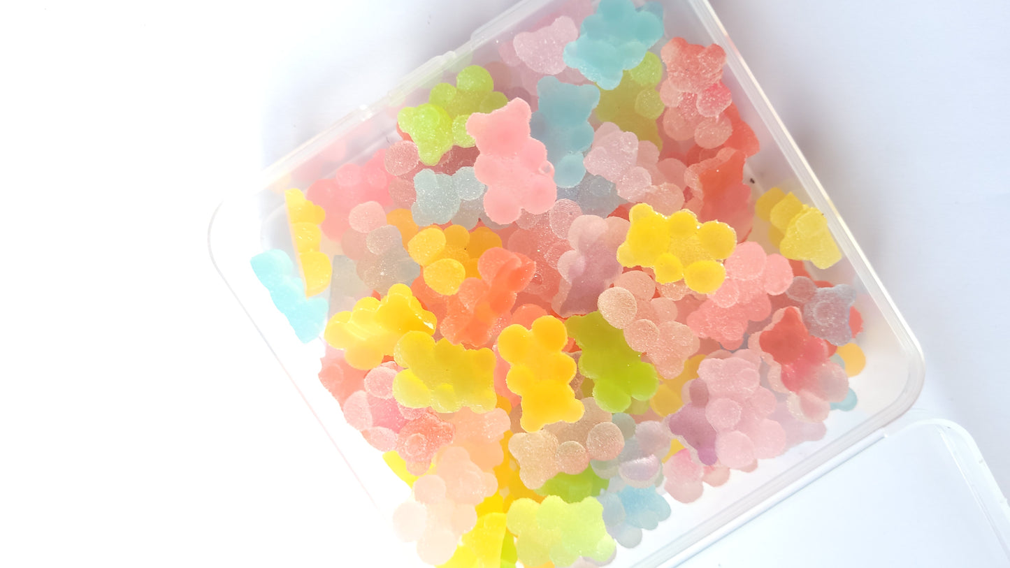 Wholesale box of sugar bear cabochons