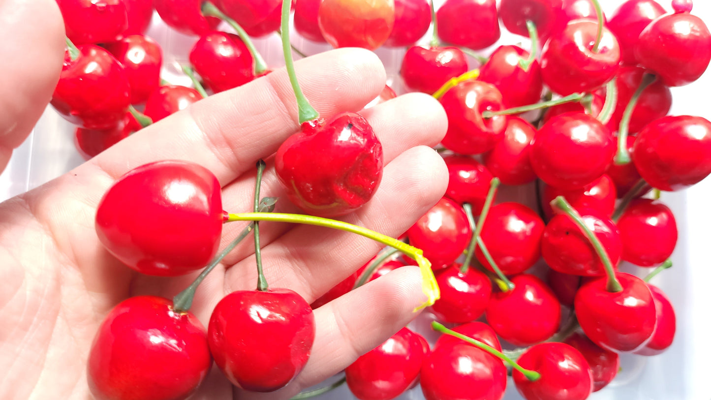 Grade B Fake Cherry Craft Supplies