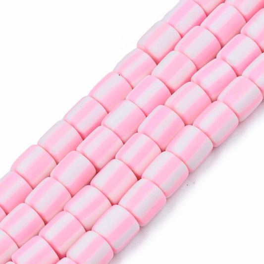 Clay Beads - PINK - Candy beads