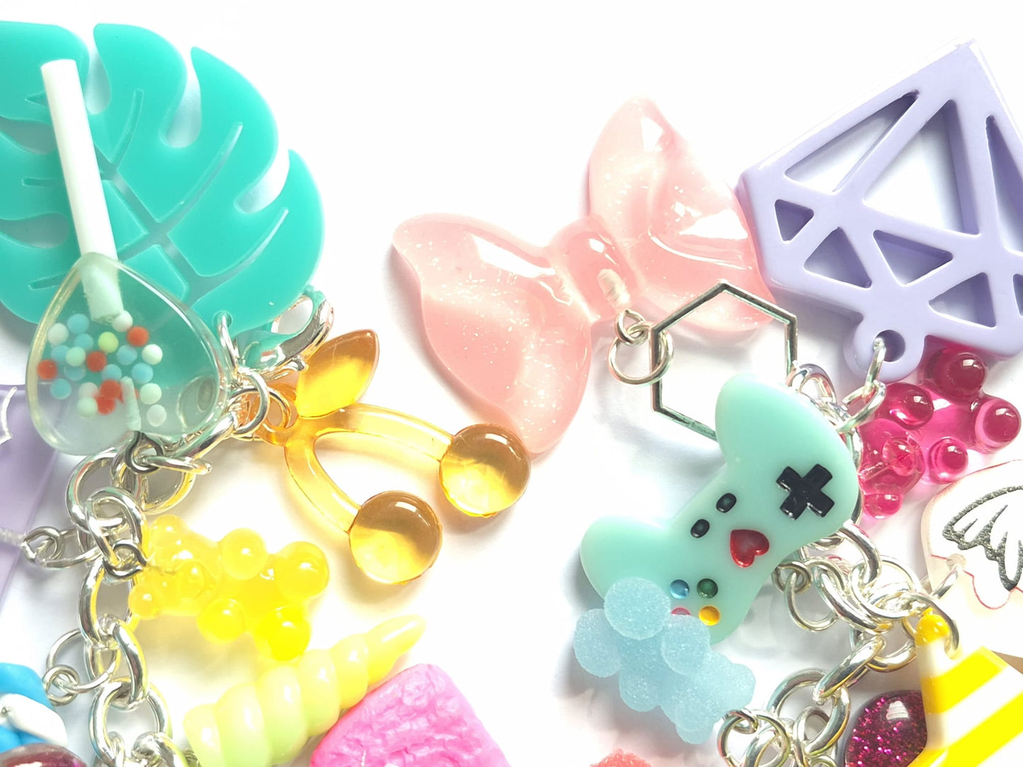 Kawaii Summer loaded charm bracelet