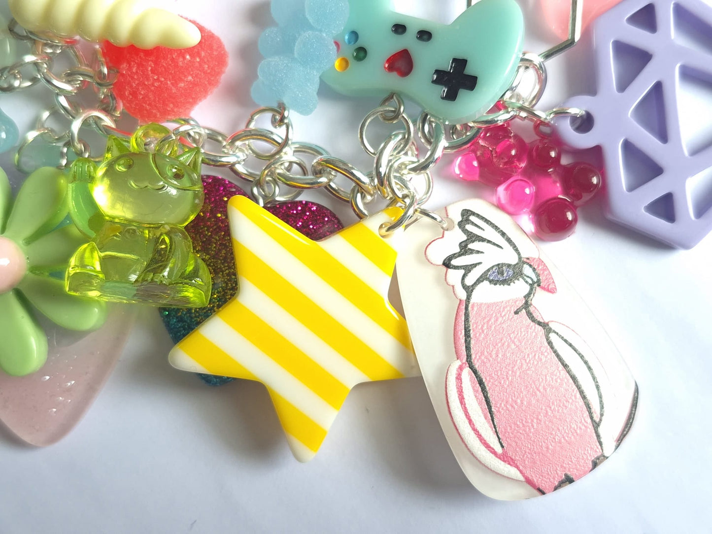 Kawaii Summer loaded charm bracelet
