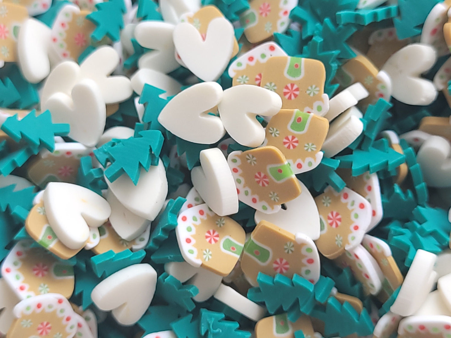 5g/10g/20g Christmas sprinkles, gingerbread house sprinkles , resin craft supplies, clay decoden,